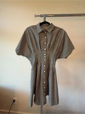 Striped The Tobie Dress Anthropologie